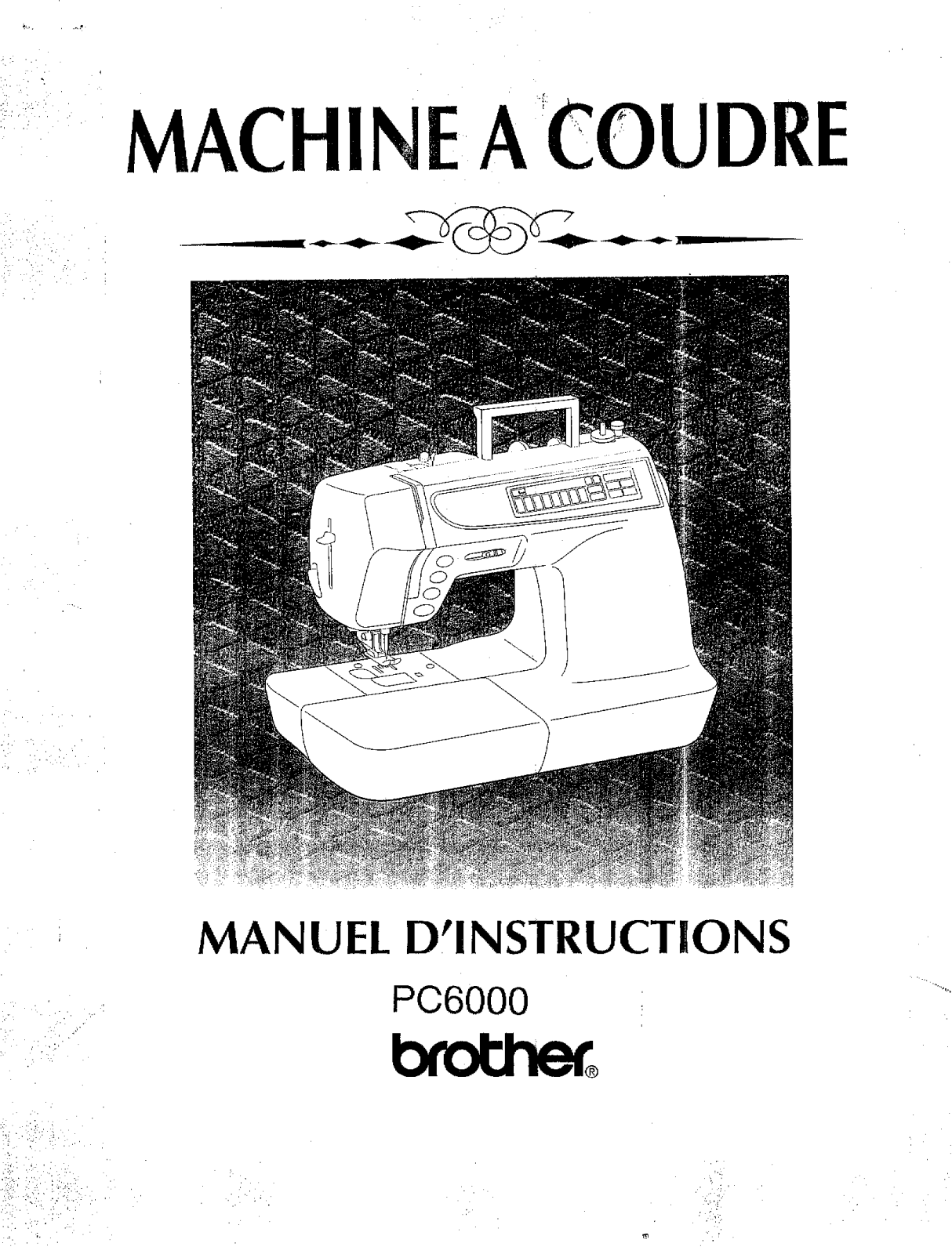 Brother PC-6000 User Manual