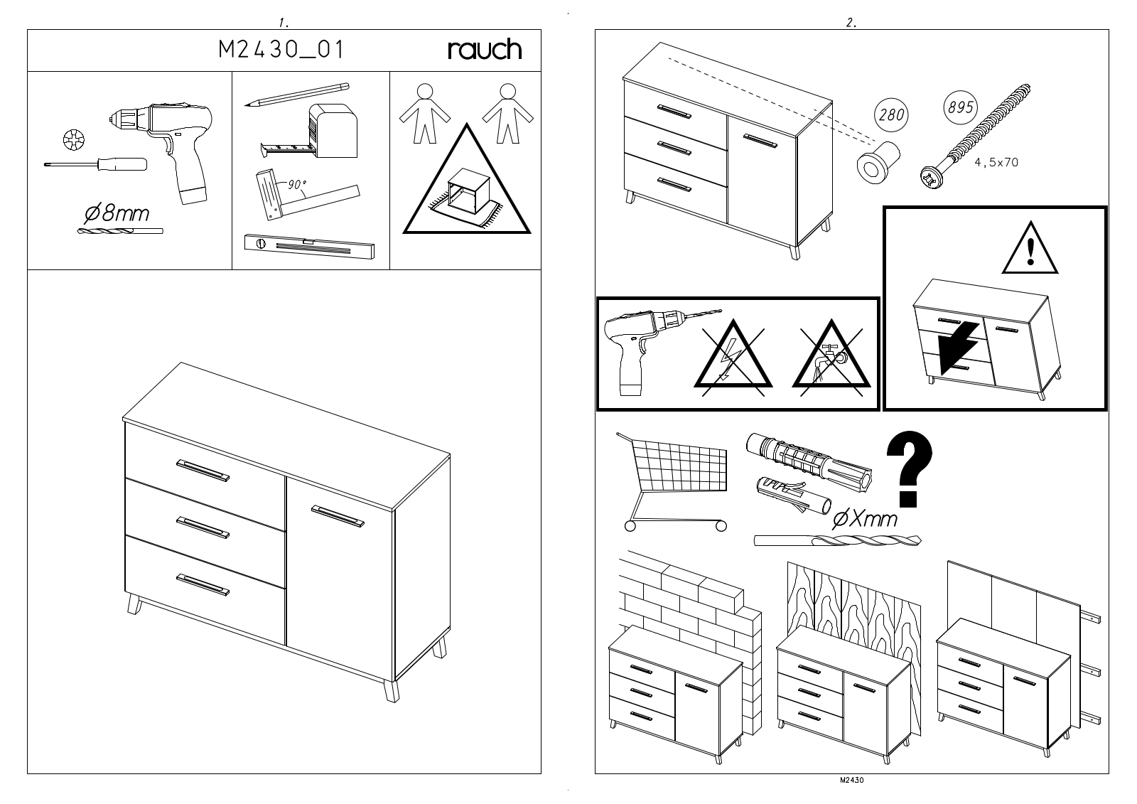 rauch M2430 Assembly instructions - ManualMachine.com