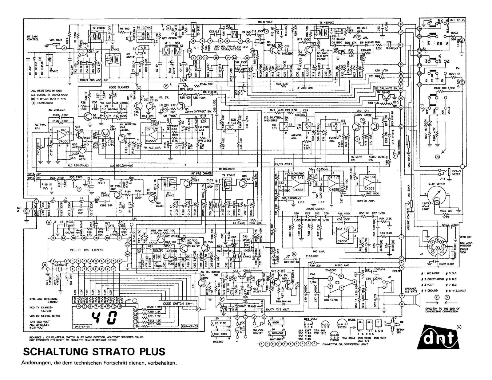 DNT strato plus-om Schematic