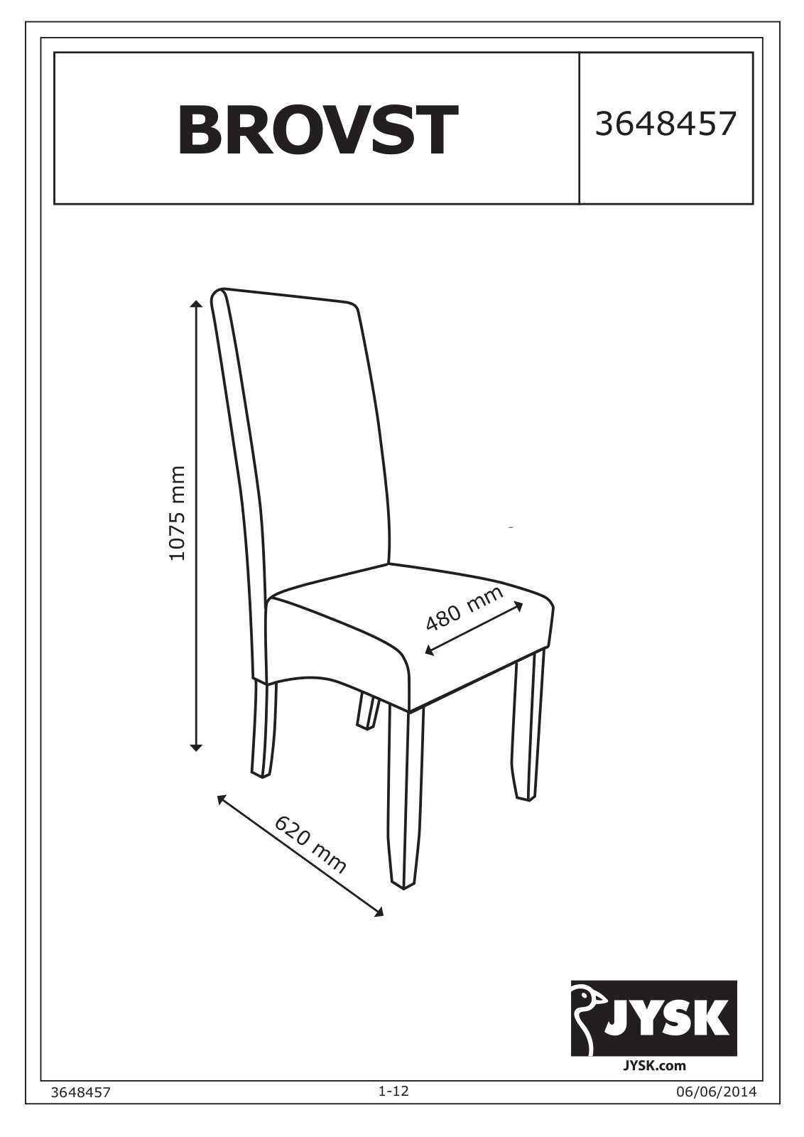 JYSK Brovst User Manual