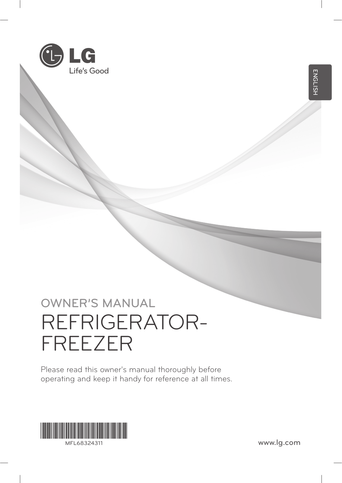 LG GR-B762HLPL Owner’s Manual