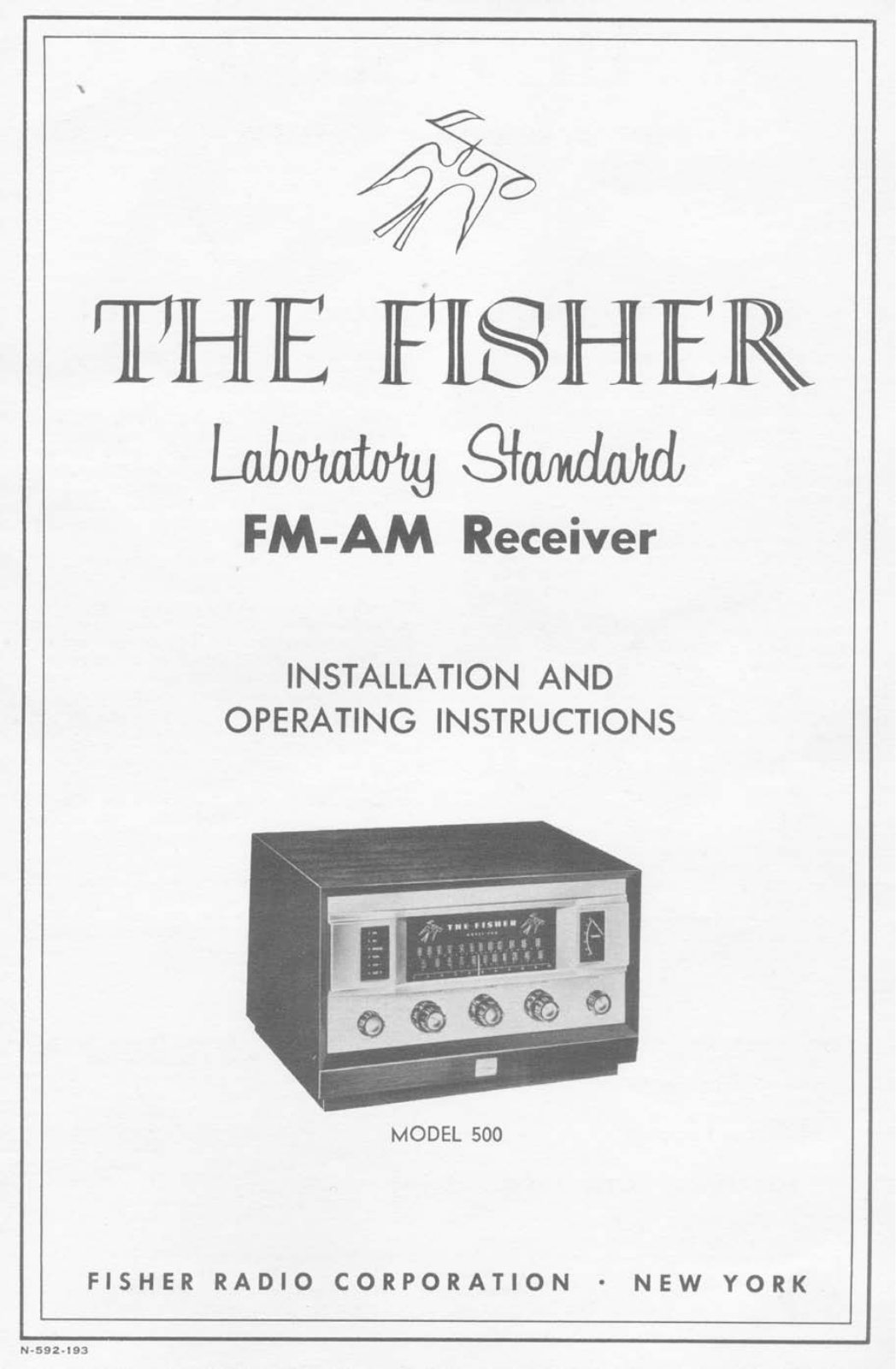 Fisher ta500 schematic