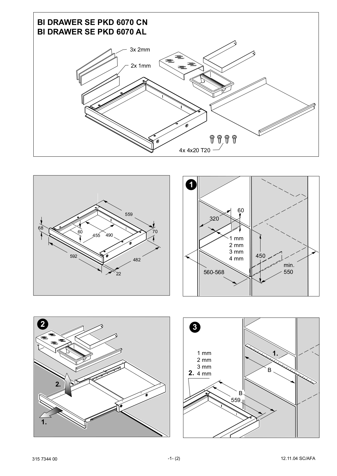 AEG PKD 6070 m User Manual