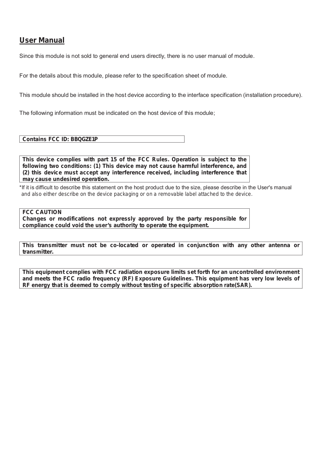 Casio Computer Co GZE1P User Manual