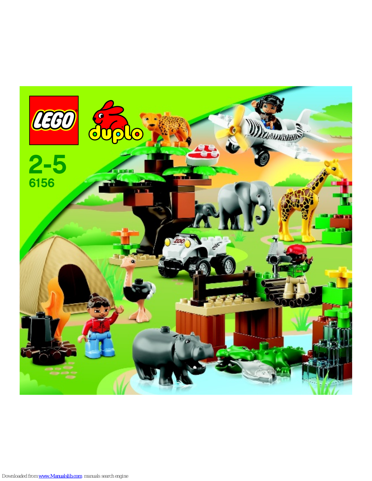 LEGO Duplo 6156 Building Instructions