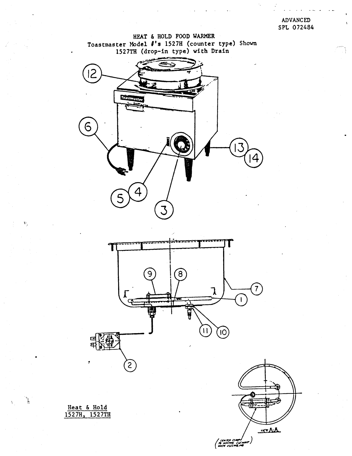 Star 1528 Parts List