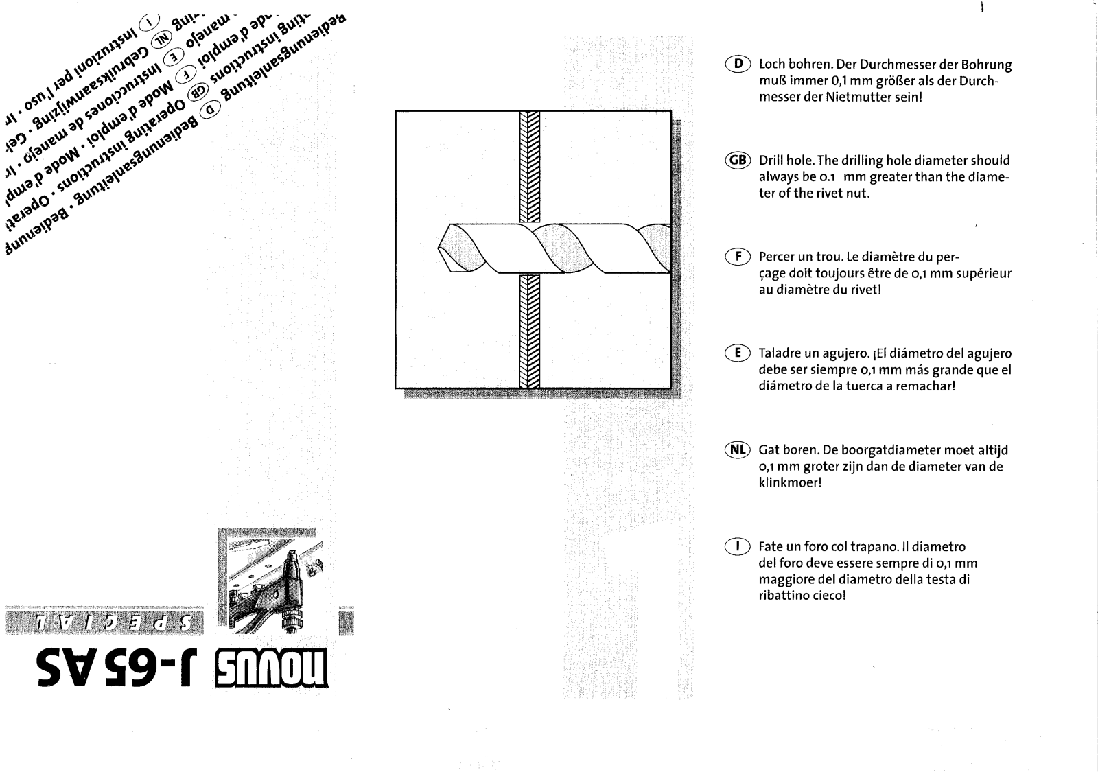 Novus J-65AS User guide