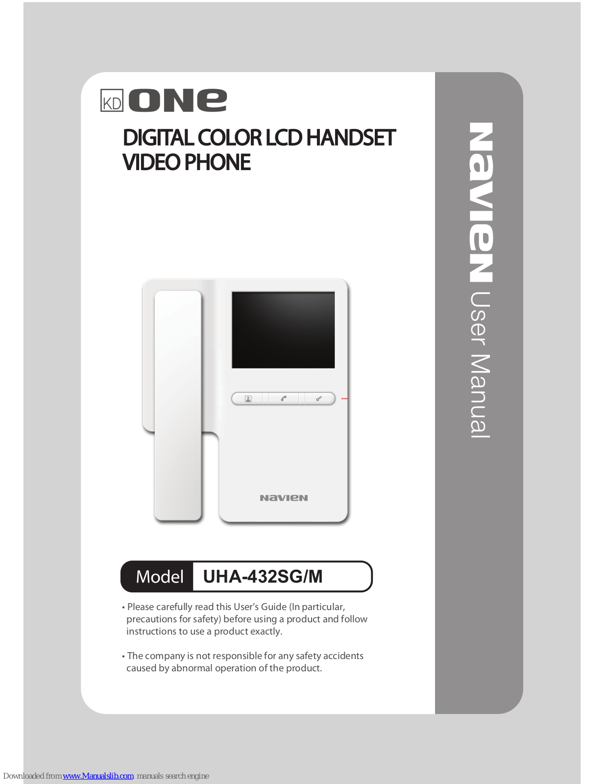 Navien UHA-432SG, UHA-432SM User Manual