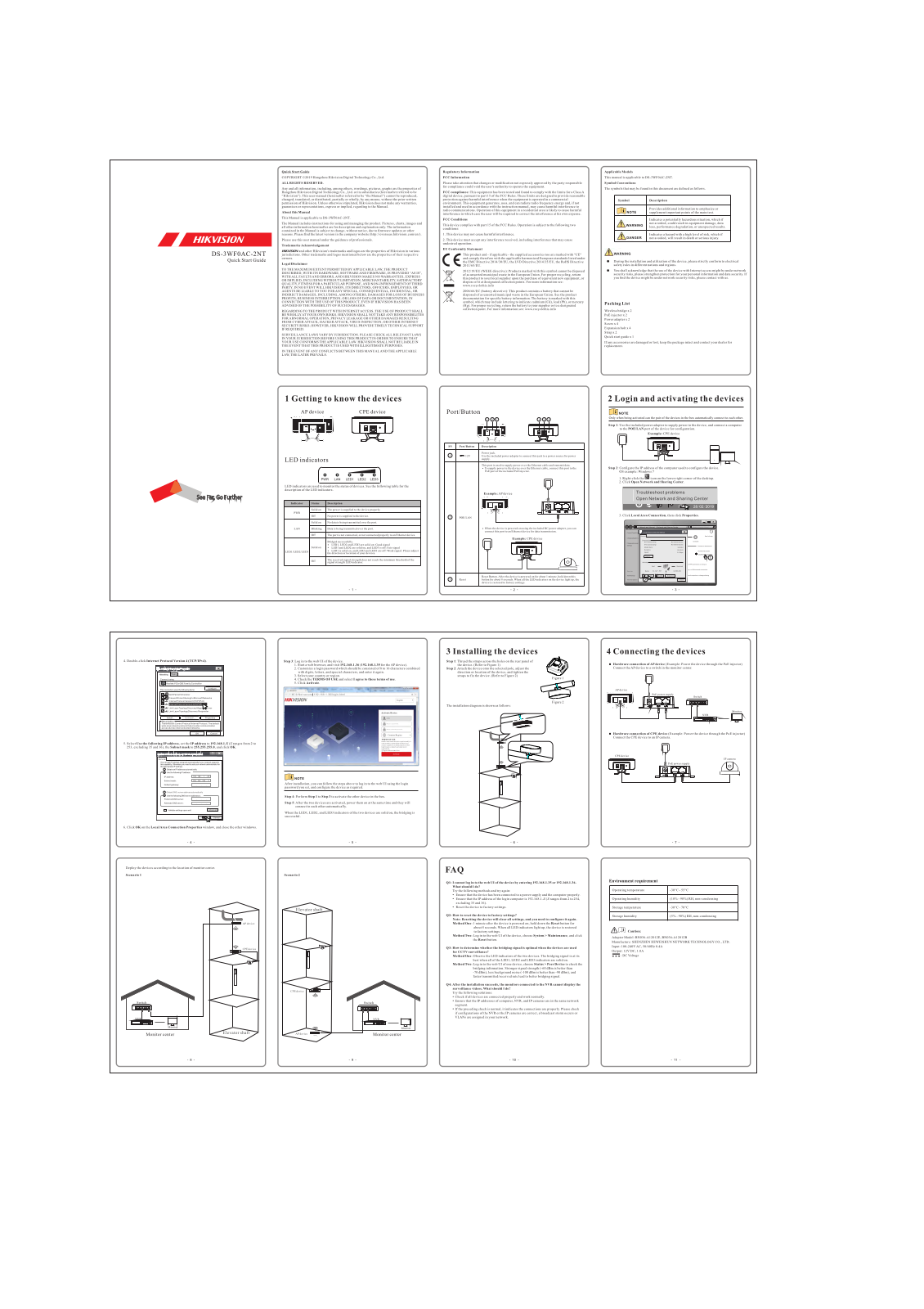 Hangzhou Hikvision Digital Technology T0AC2N0T User Manual