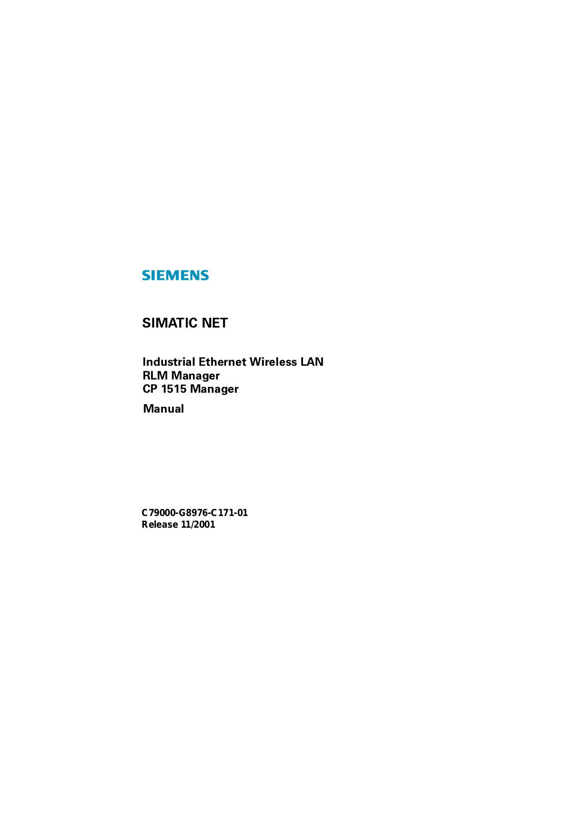 Siemens CP 1515 User Manual