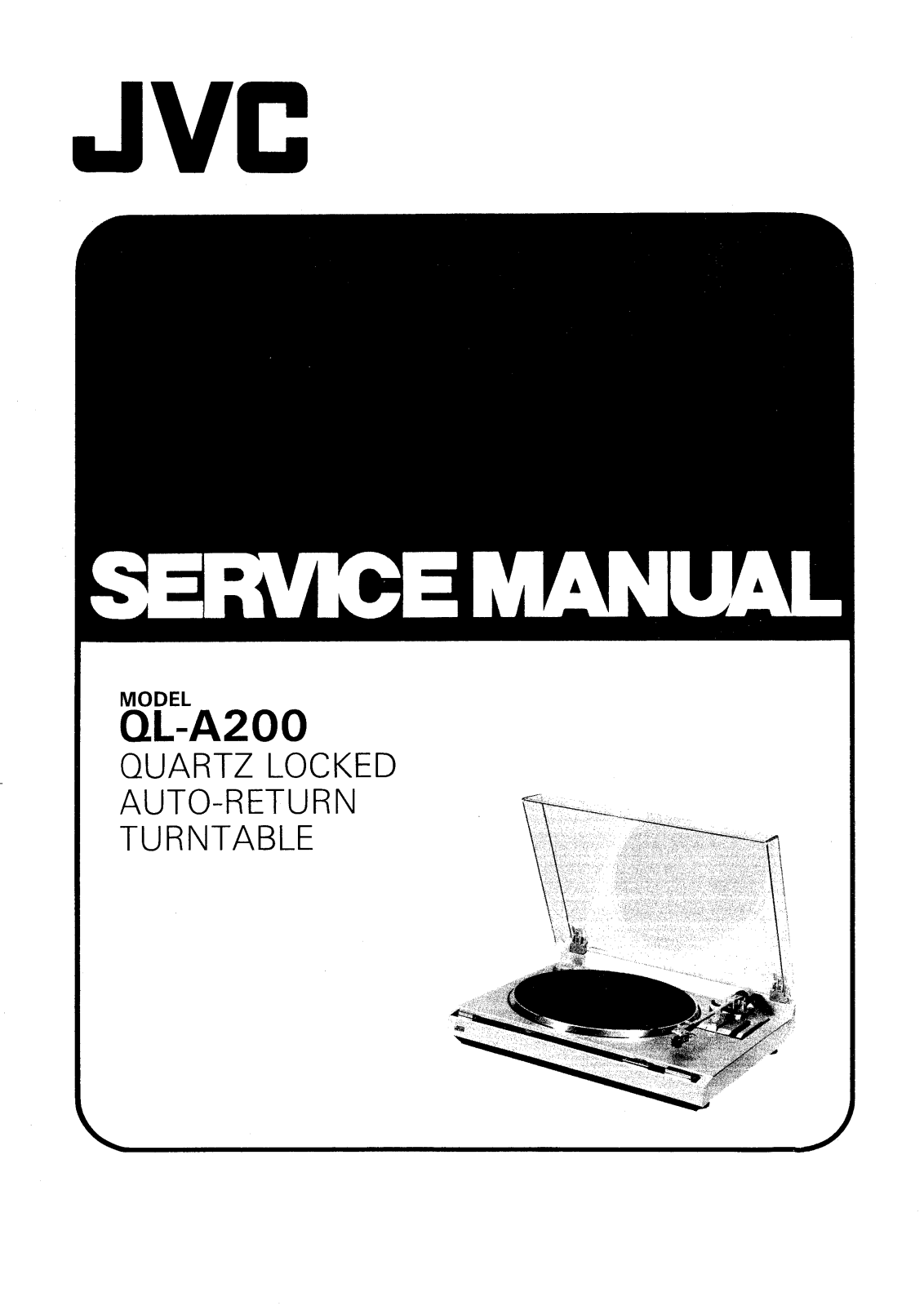 Jvc QL-A200 Service Manual