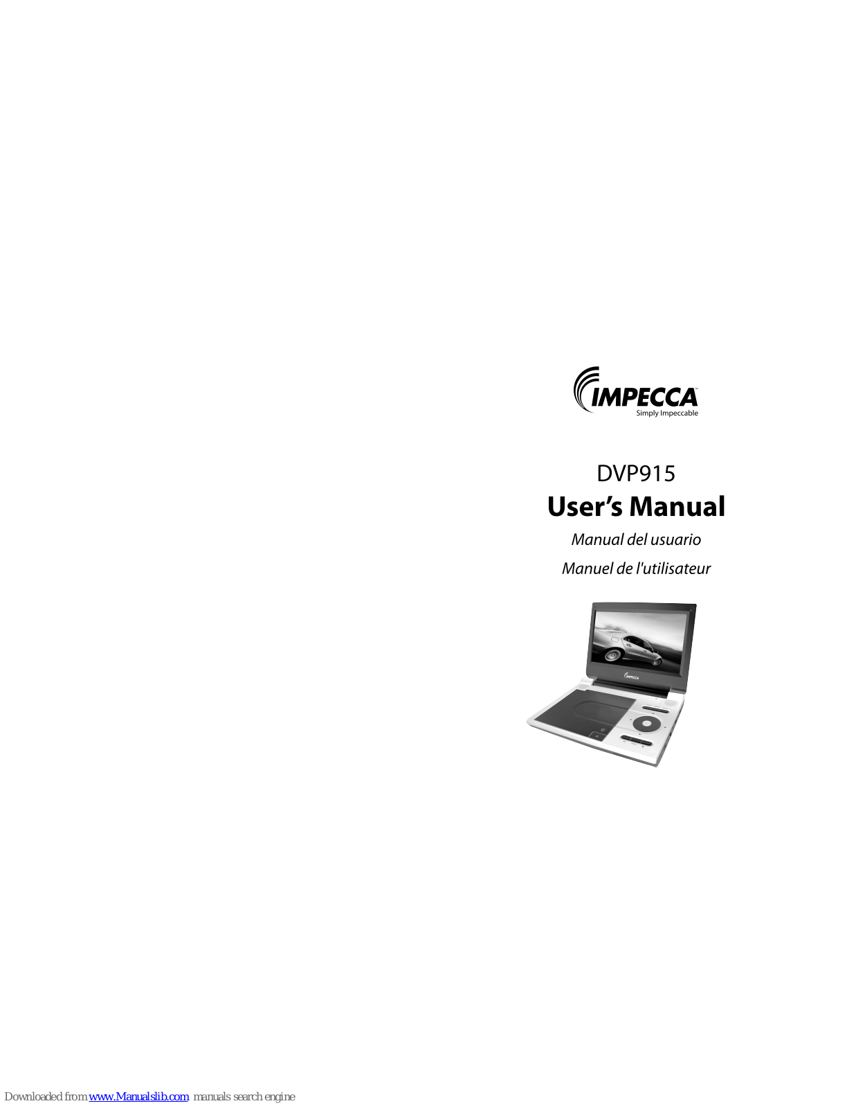 Impecca DVP915 User Manual