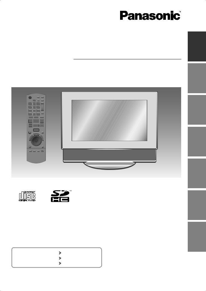 Panasonic SC-HC7 User Manual