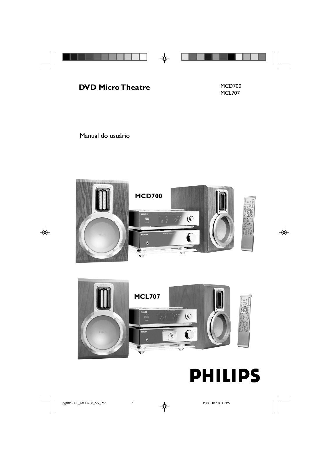 Philips MCD700 User Manual