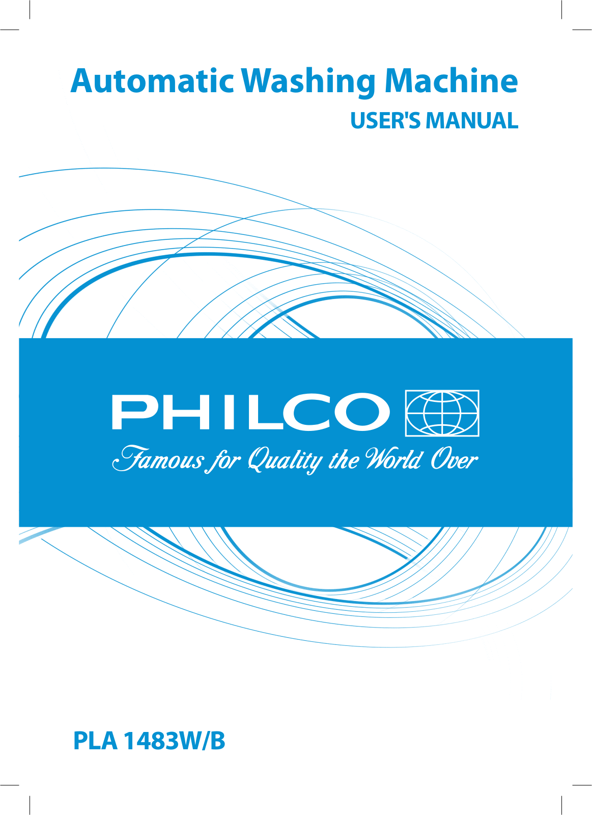 Philco PLA 1483 B User Manual