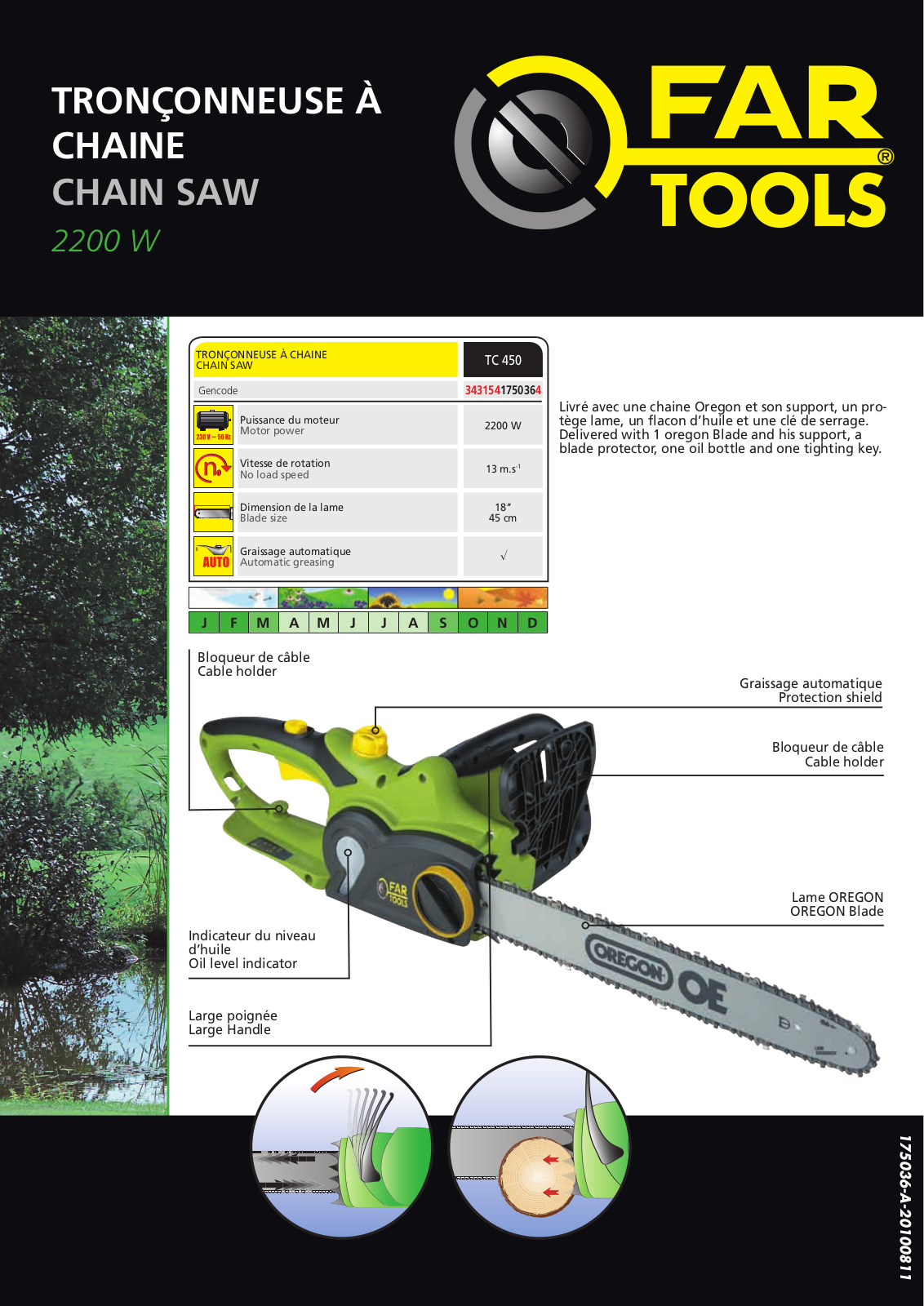 FARTOOLS TC450 User Manual