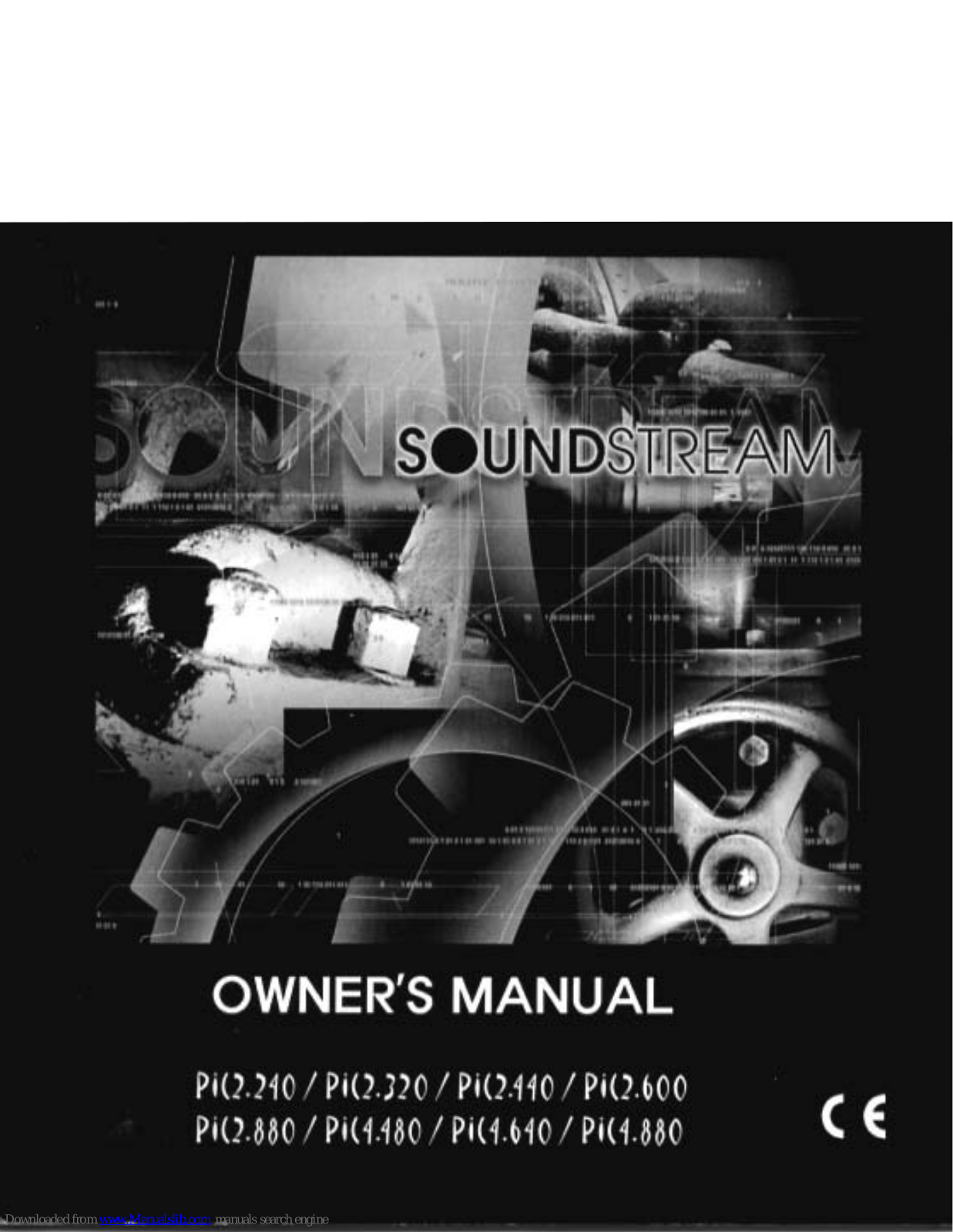 Soundstream PICASSO PiC2.240, PiC2.320, PiC2.440, PiC2.880, PiC2.600 User Manual