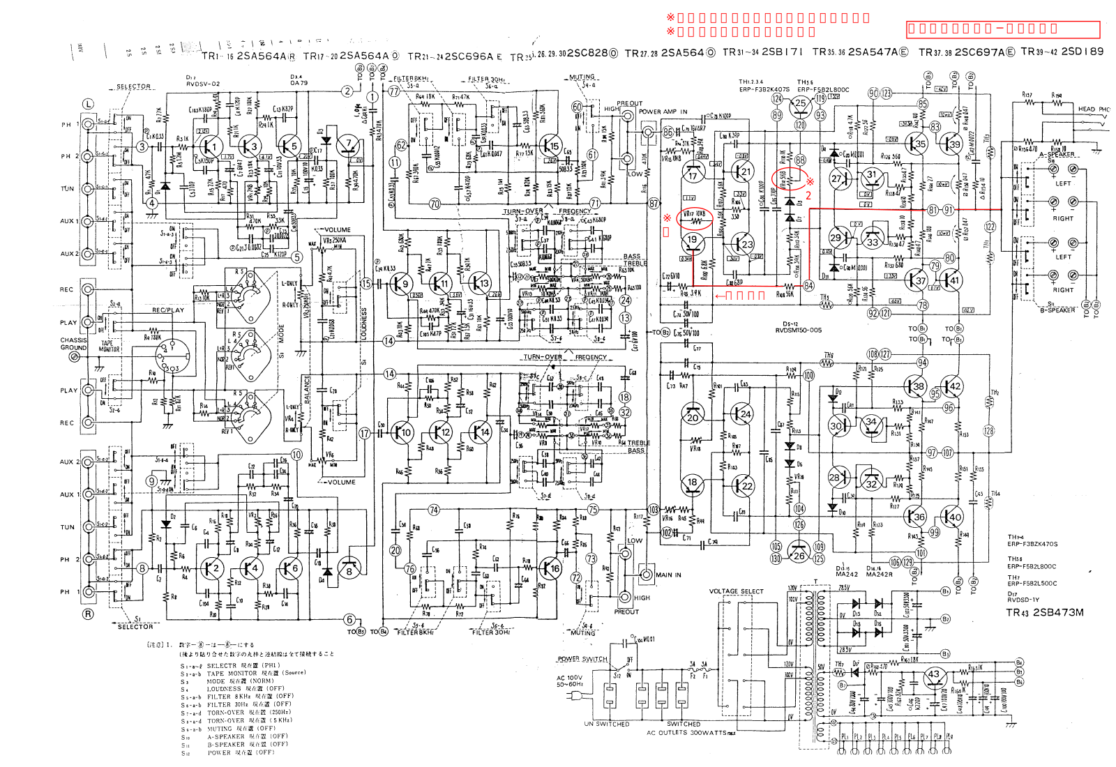 TECHNICS SU-50A Service Manual