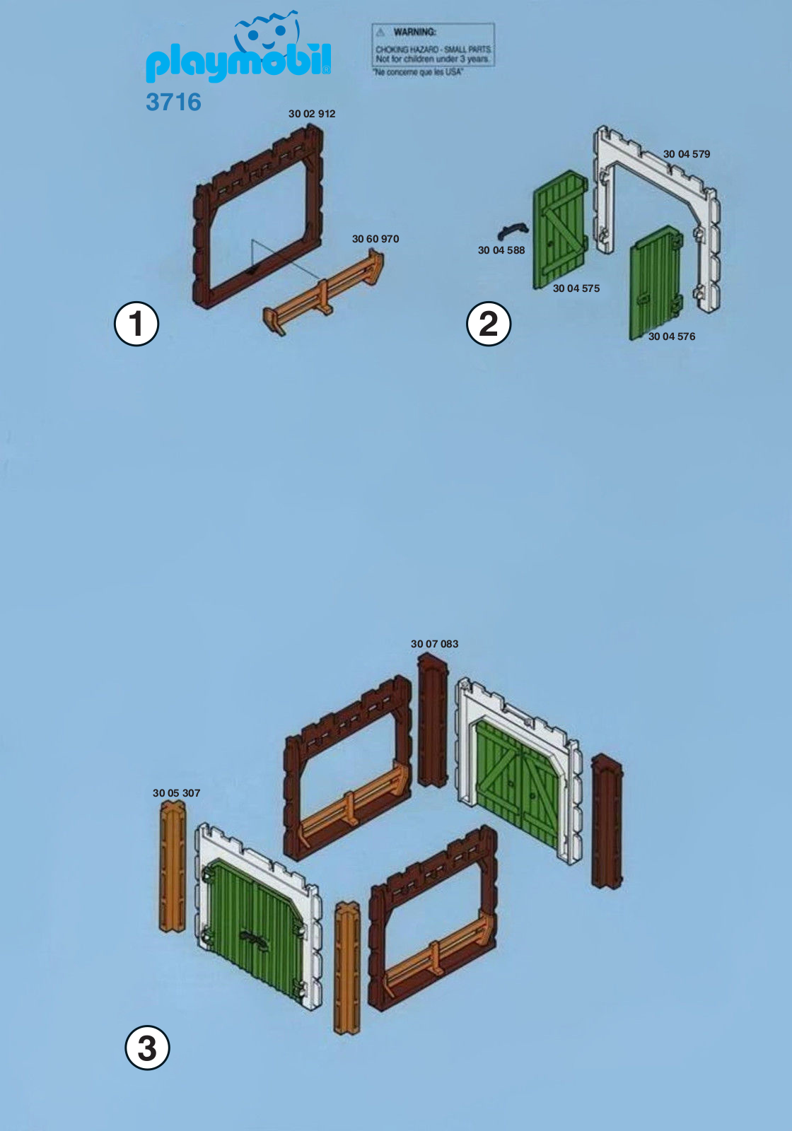 PLAYMOBIL 3716 User Manual