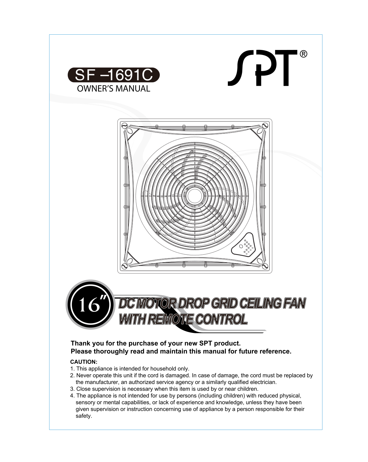 Sunpentown SF1691C User Manual