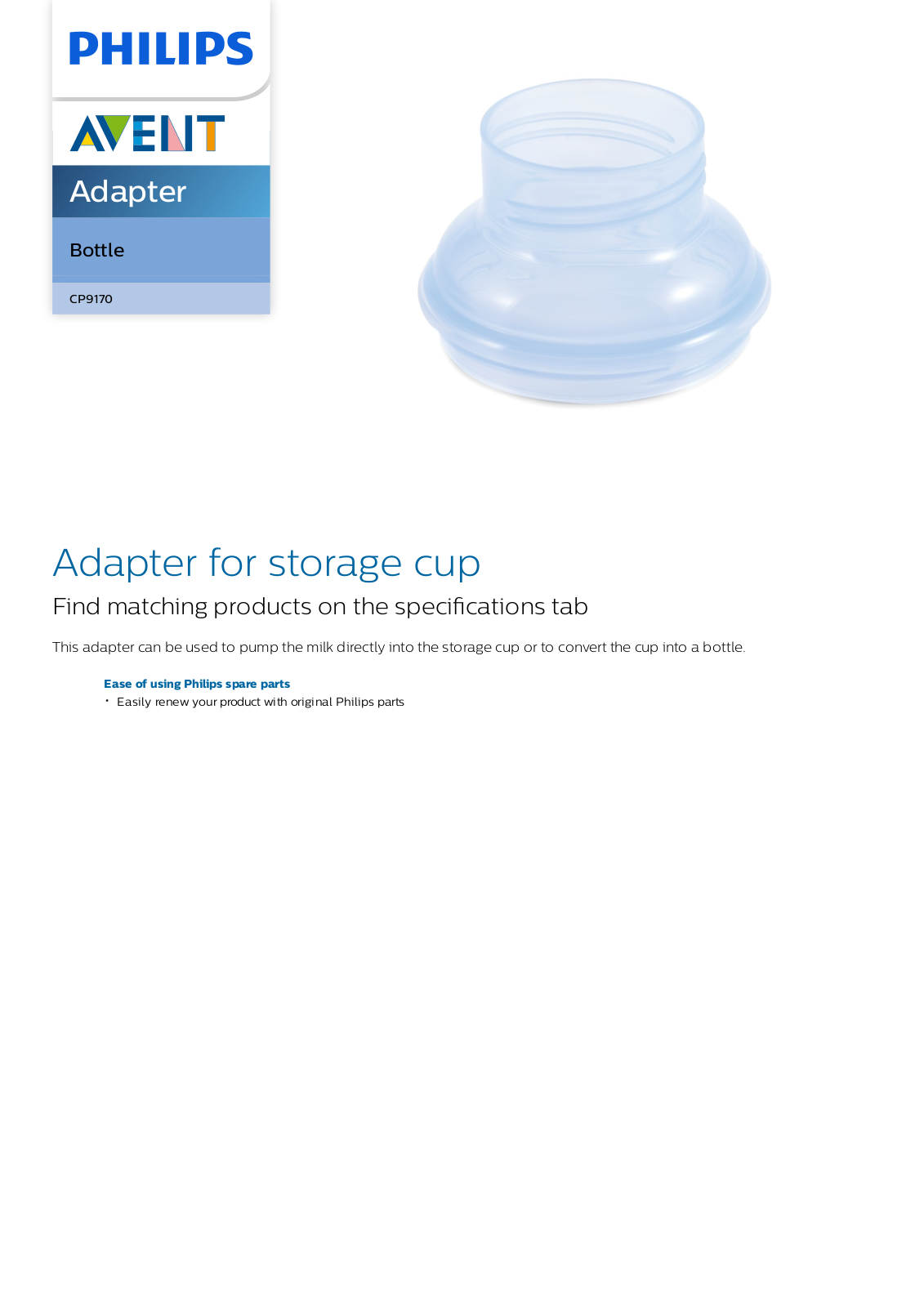 Philips CP9170/01 leaflet - ManualMachine.com