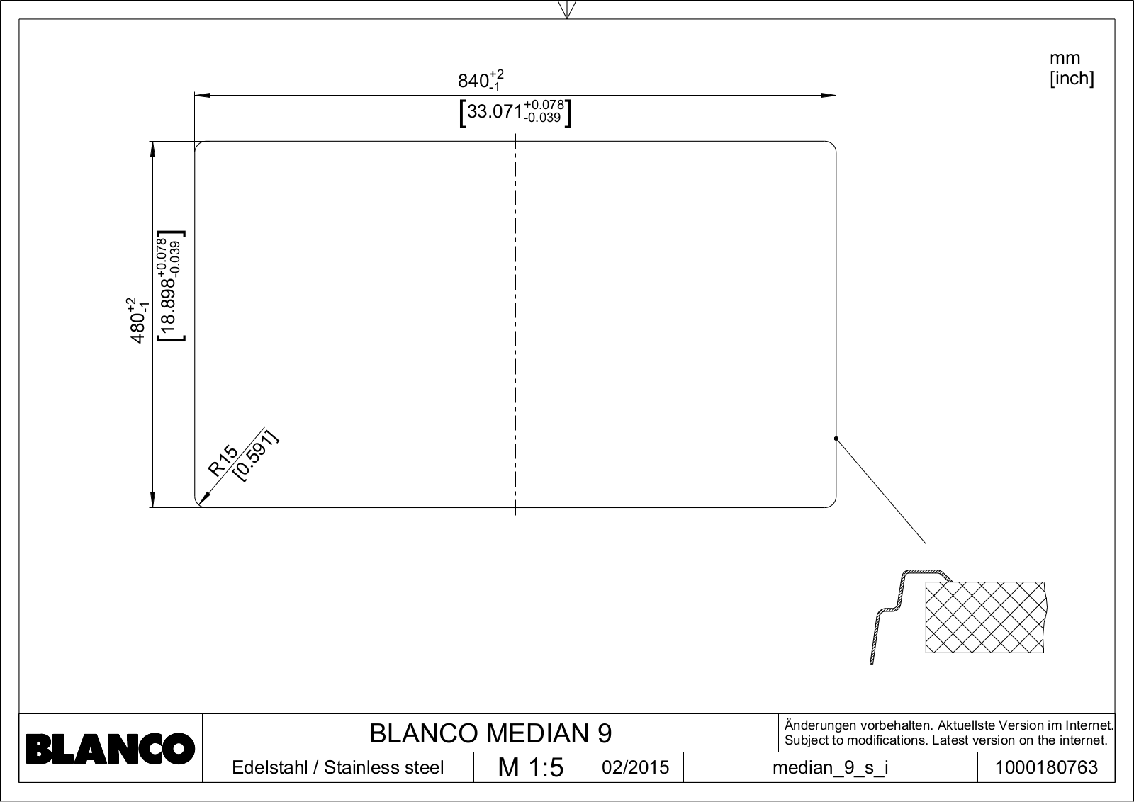 Blanco Median 9 User Manual