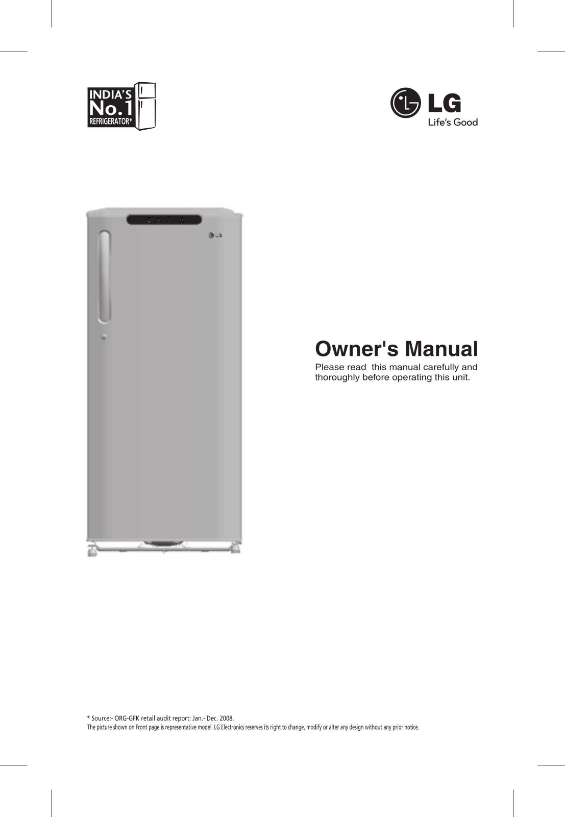 LG GL-245BSGA5 Owner’s Manual