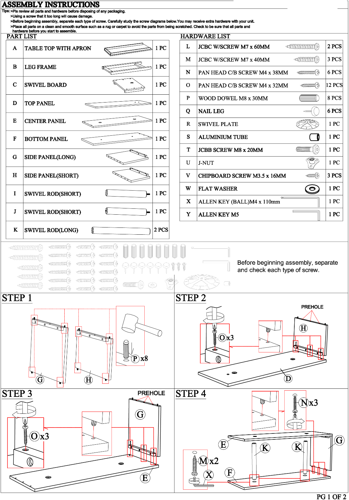 Brayden Studio W004779737 Installation & Assembly - ManualMachine.com