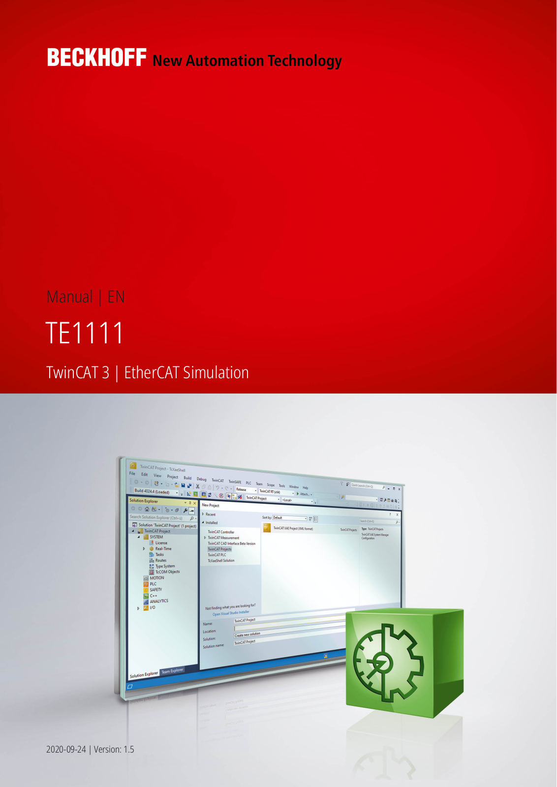 Beckhoff TE1111 User Manual