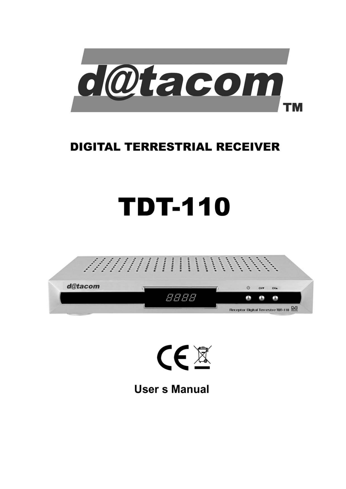 Drake Datacom TDT-110 Instruction Manual