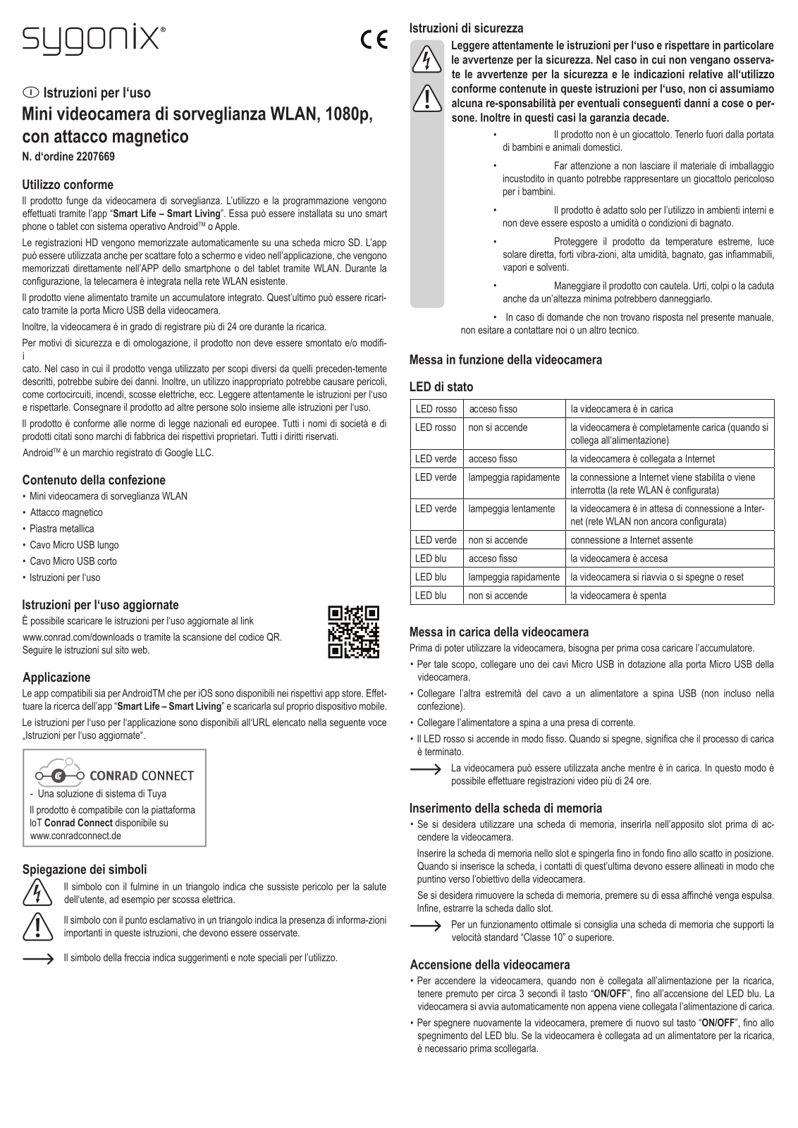 Sygonix SY-4415338 operation manual