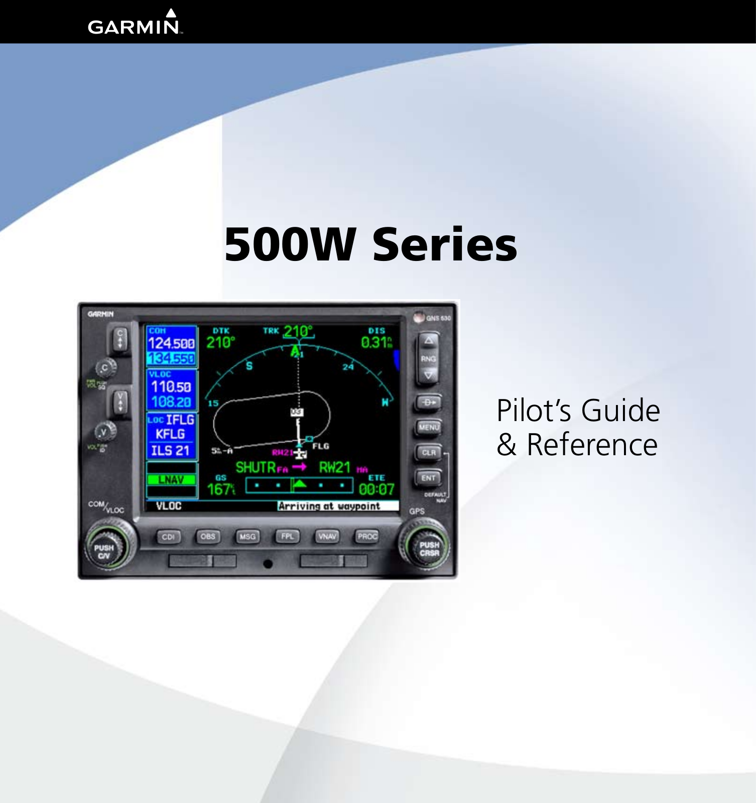 Garmin 500W User Manual