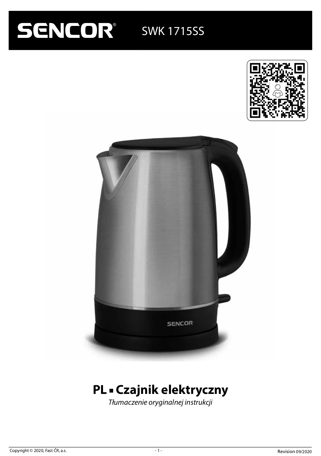 SENCOR SWK 1715SS User guide - ManualMachine.com