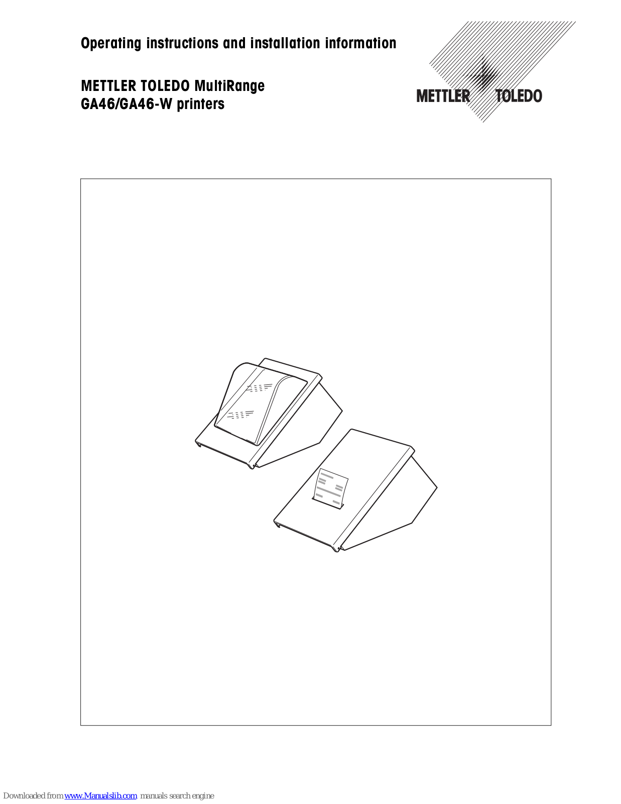 Mettler Toledo GA46, GA46-W Operating Instructions And Installation