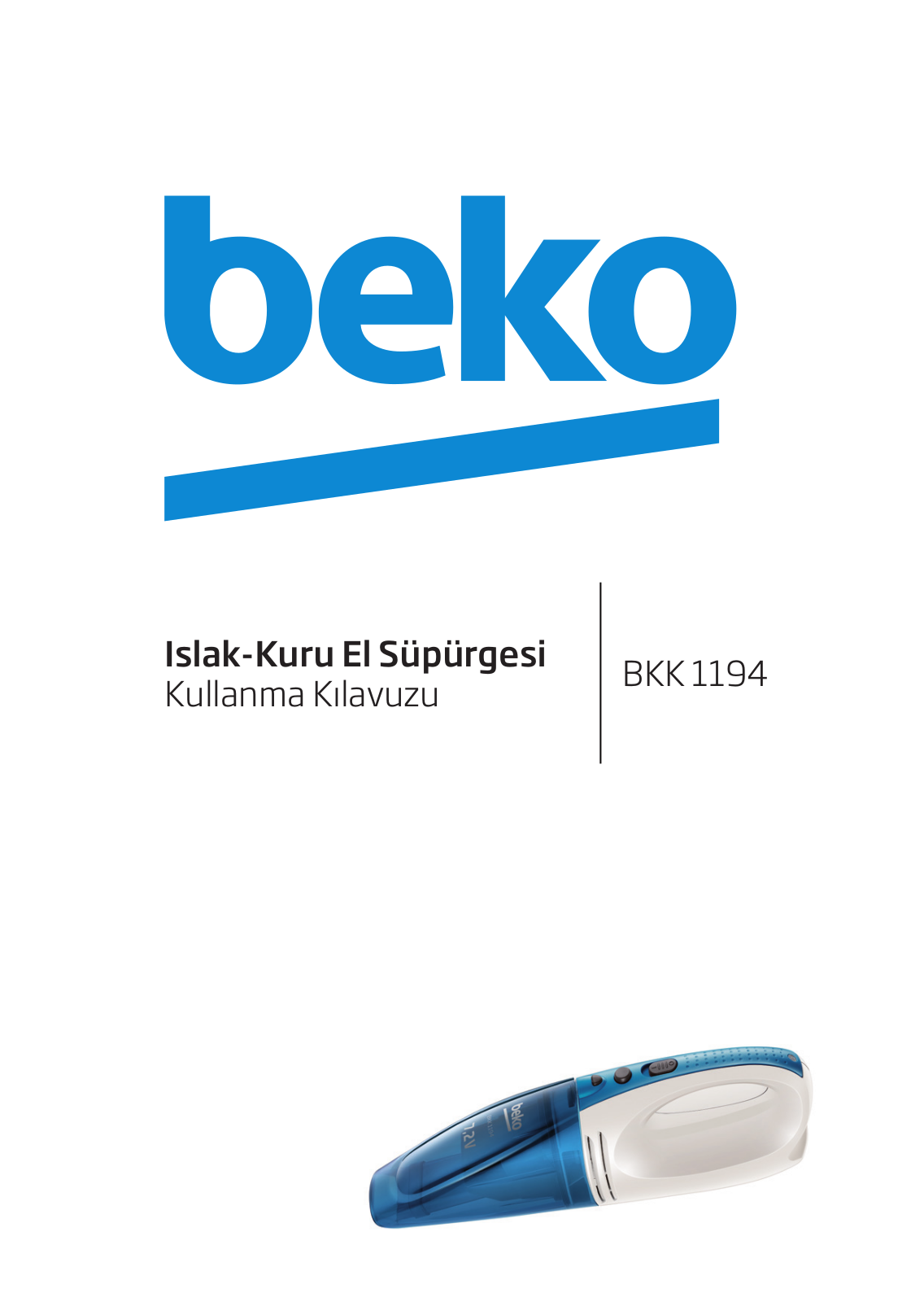 Beko BKK 1194 User manual