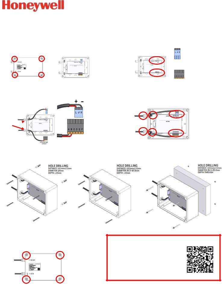 Honeywell BW Installation Manual