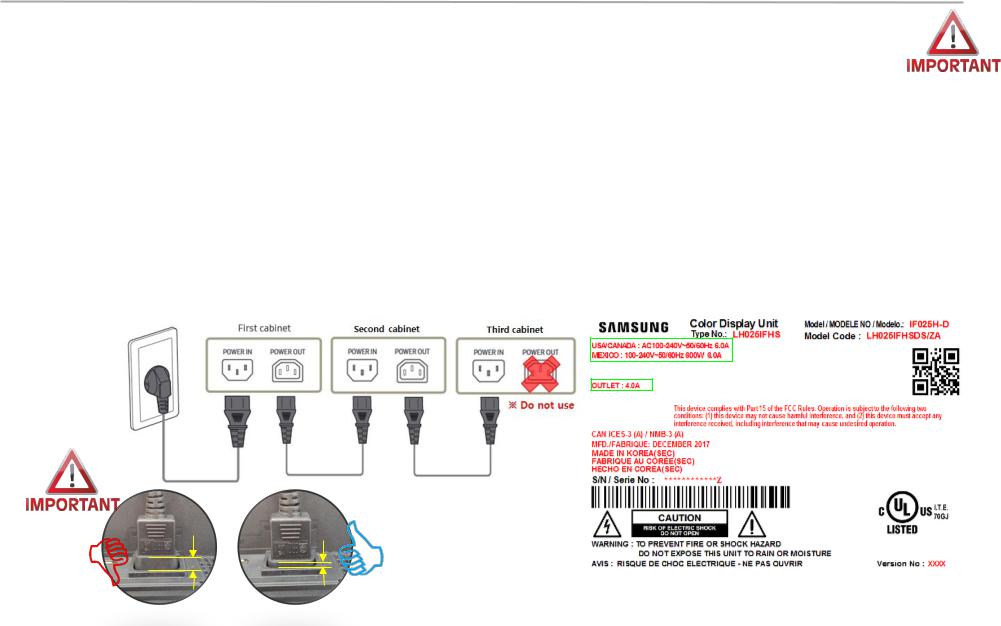 Samsung SBB-SNOWJ3U, SBB-SNOWJMU, LH025IFH-DS, LH040IFH-DS, LH060IFH-DS Installation Manual