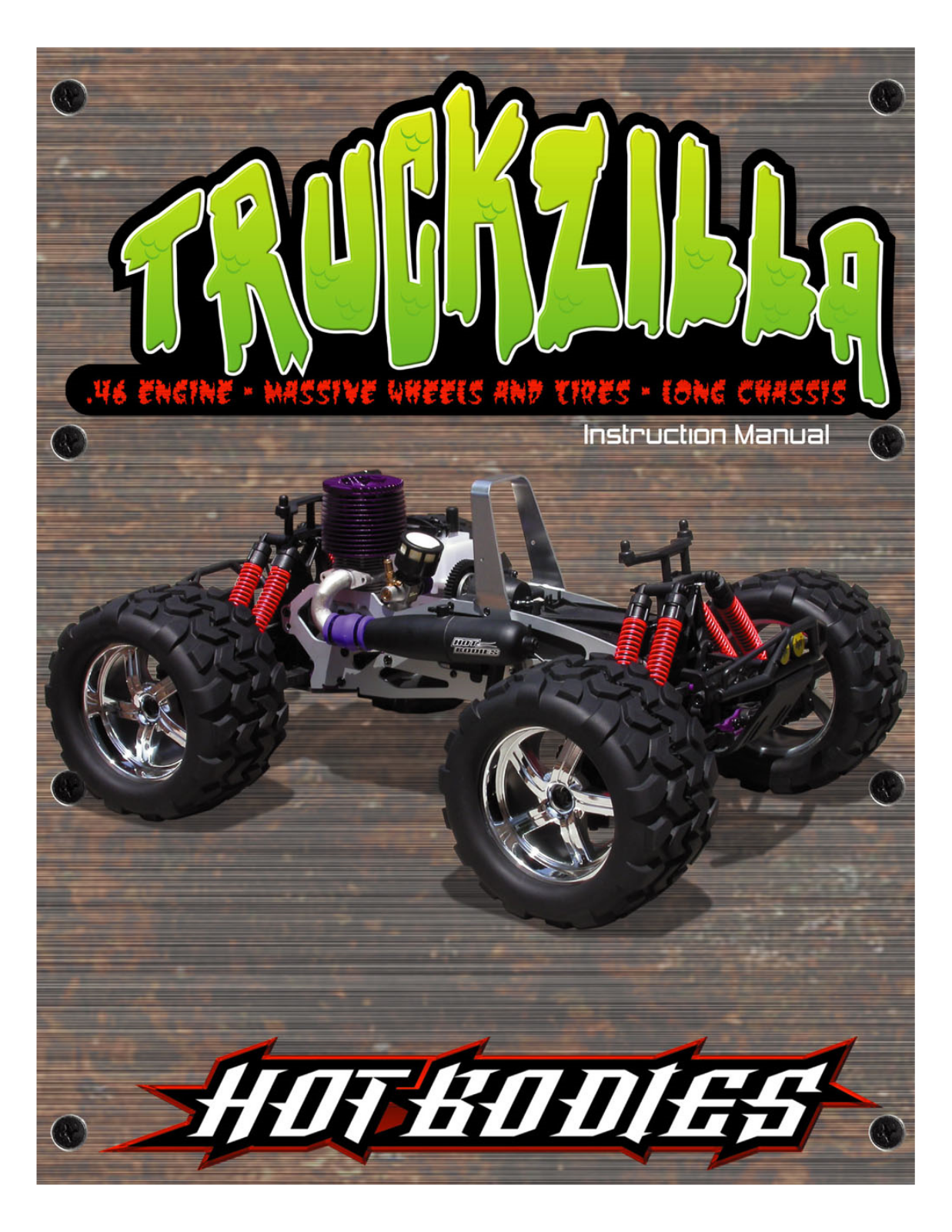 Hot Bodies Truckzilla Instruction Manual