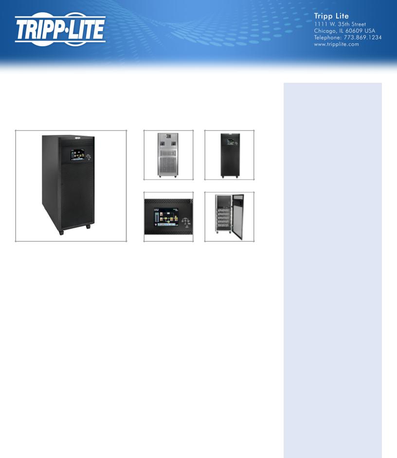 Tripp Lite S3M160KX User Manual