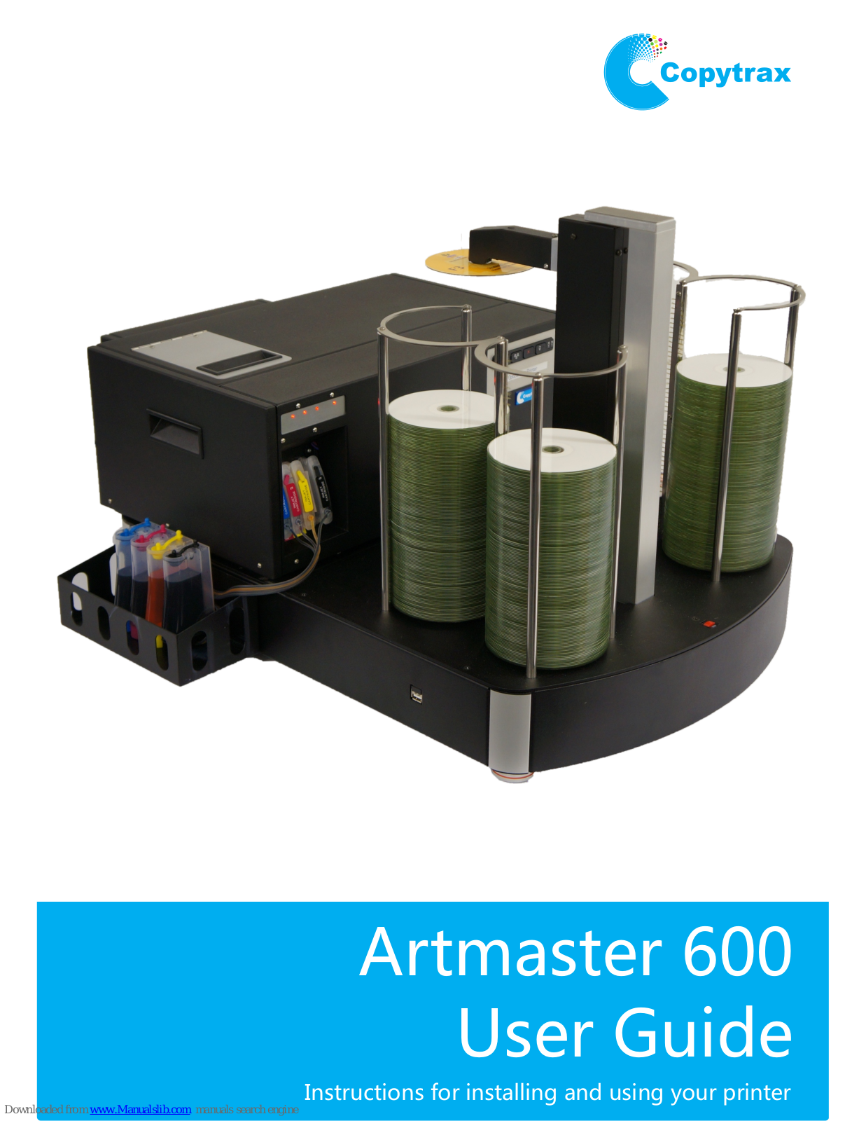 Copytrax Artmaster 600 User Manual - ManualMachine.com