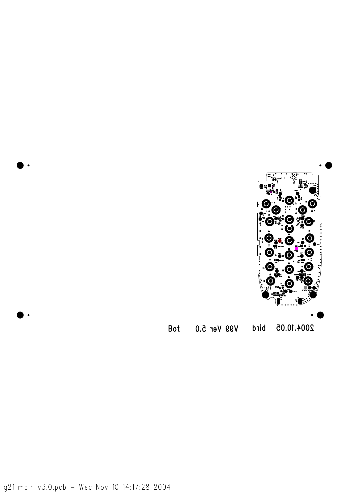 Fly Bird V99, G21 Service Manual