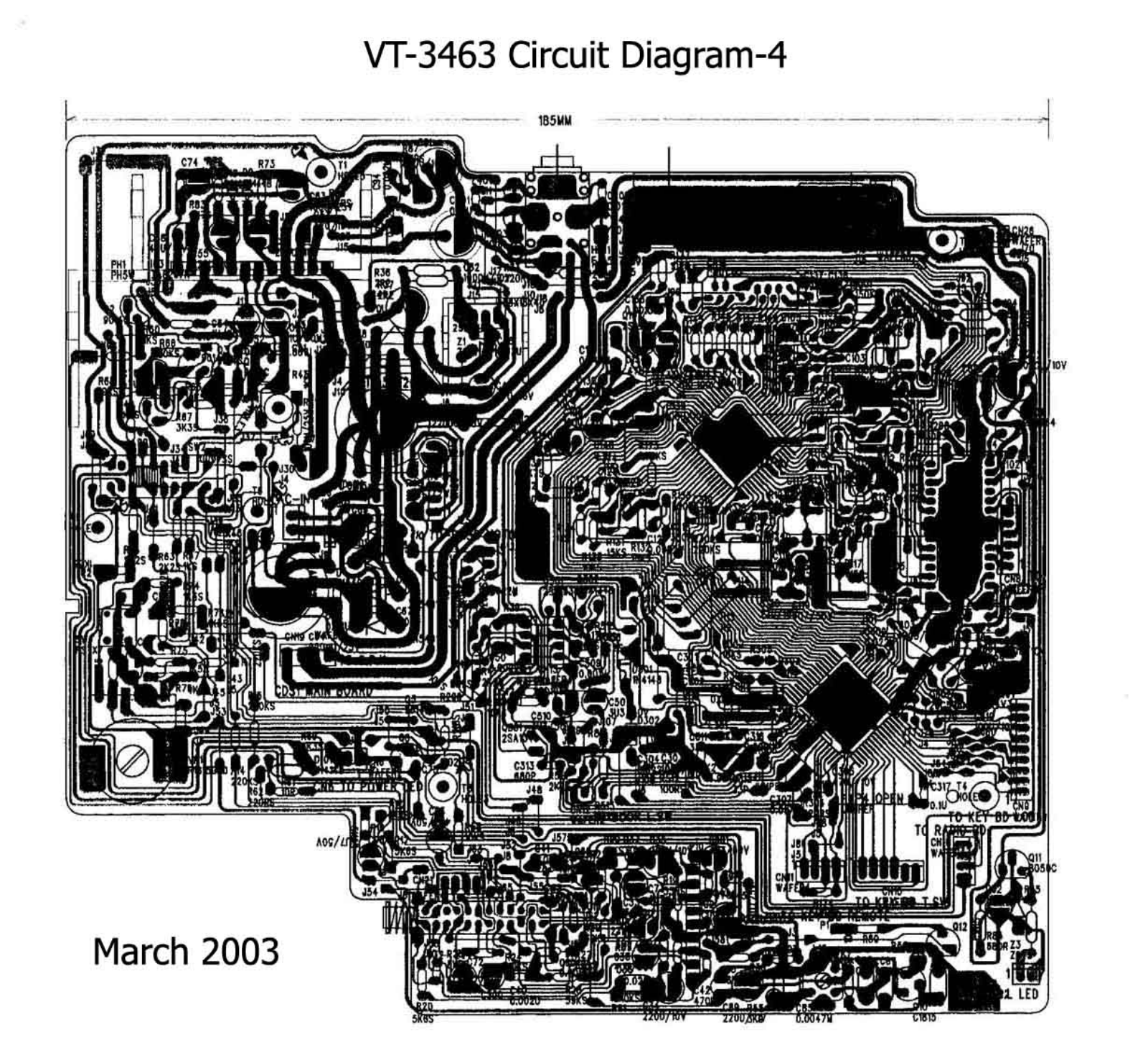 Vitek VT-3463 curcuit Diagram 4