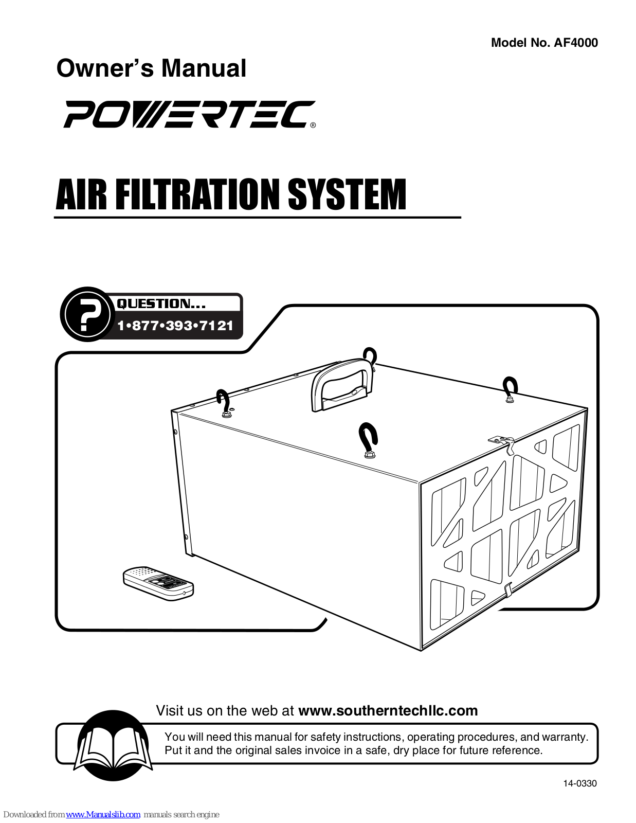 PowerTec AF4000 Owner's Manual