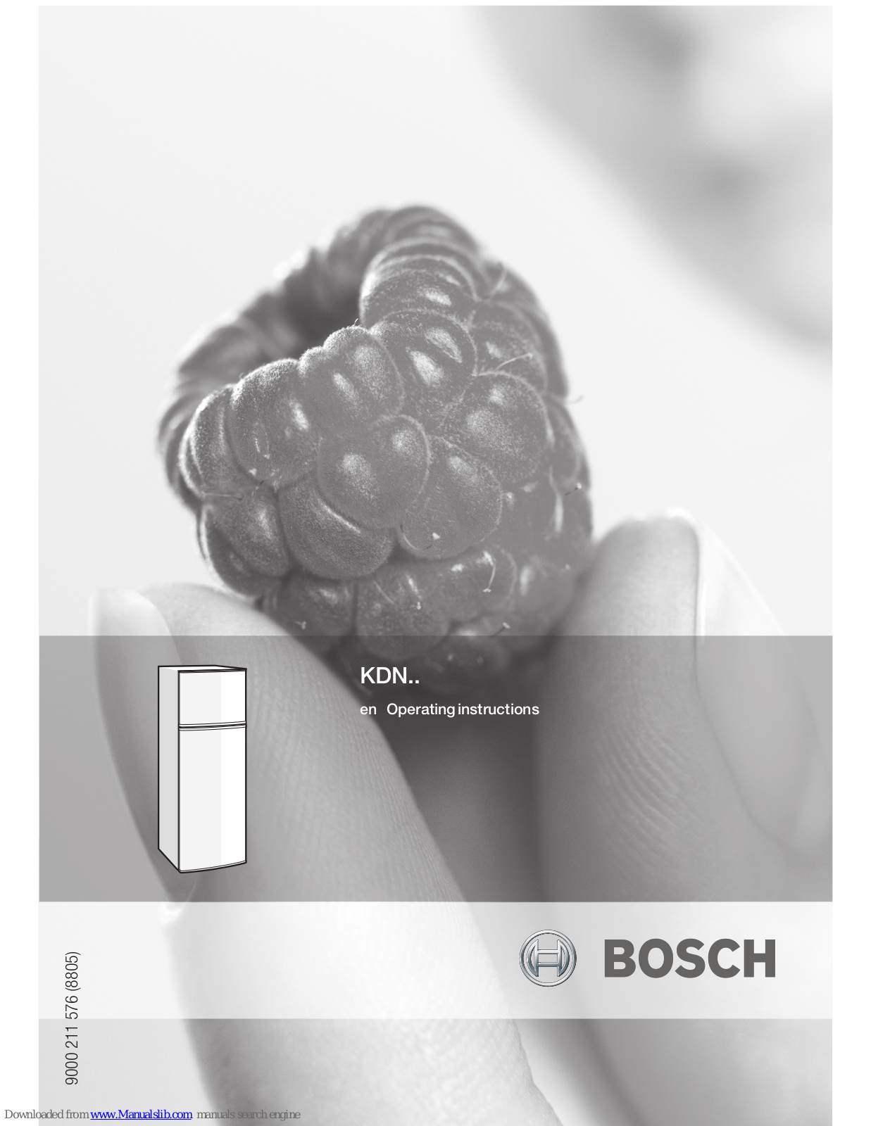 Bosch KDN Operating Instructions Manual