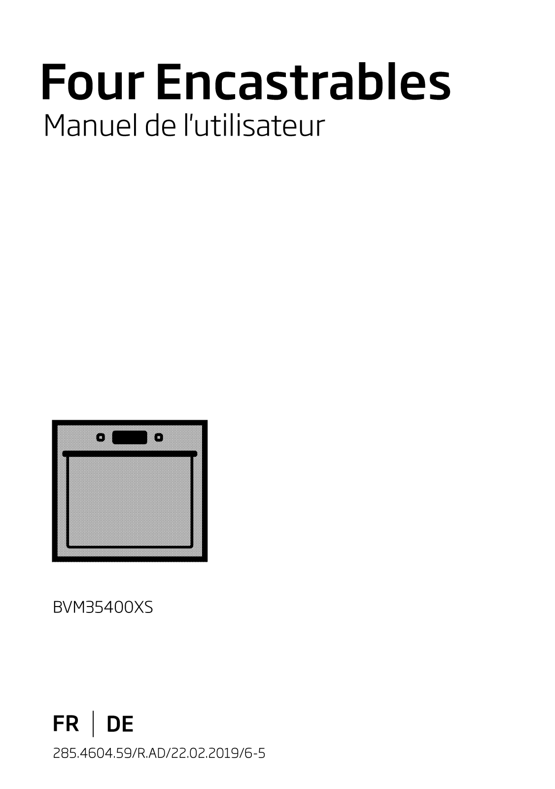 Beko BVM35400XS User manual