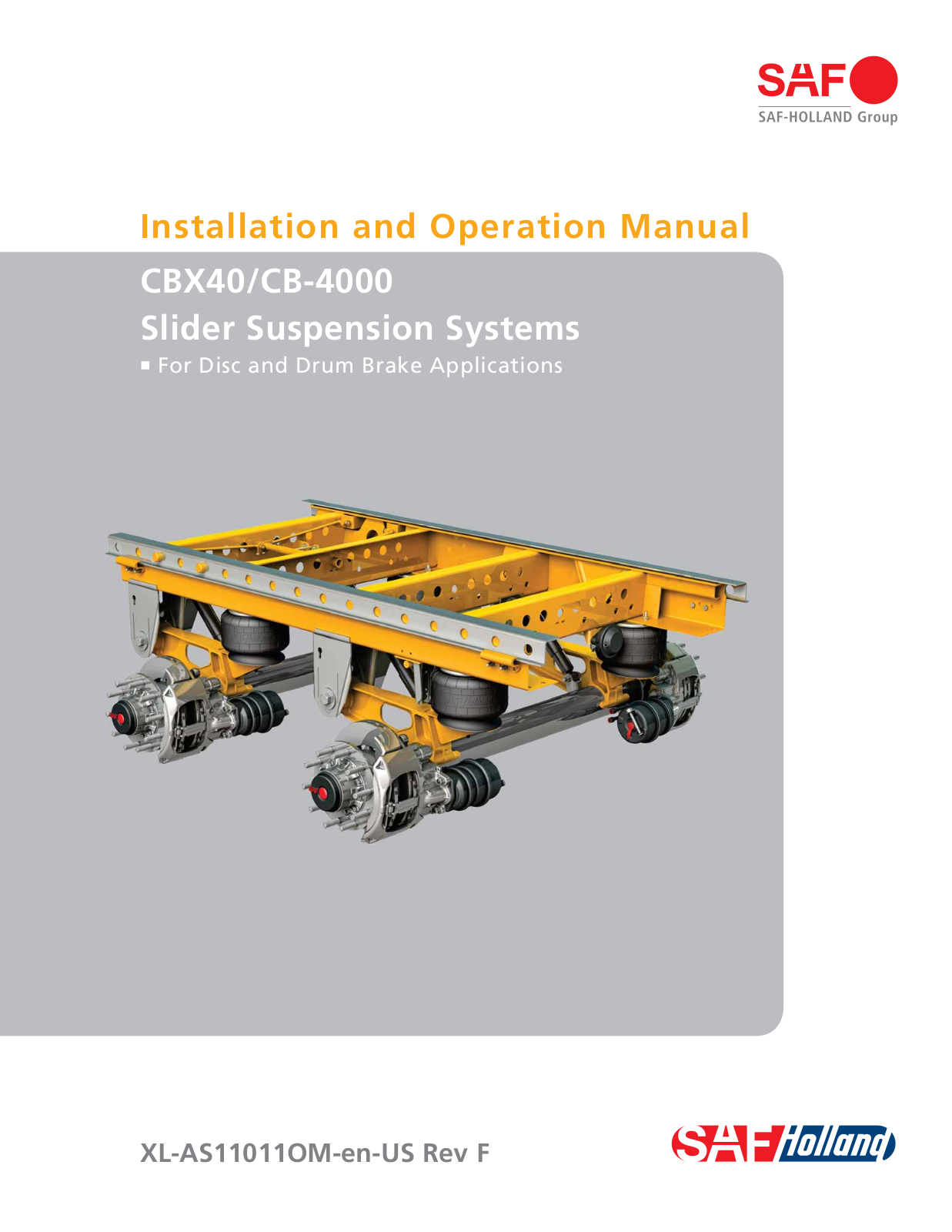 SAF XL-AS11011OM User Manual