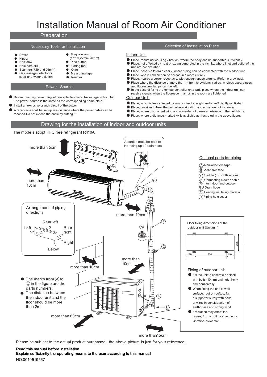 Haier HSU-12RS03/R2, HSU-09RS03/R2 User Manual