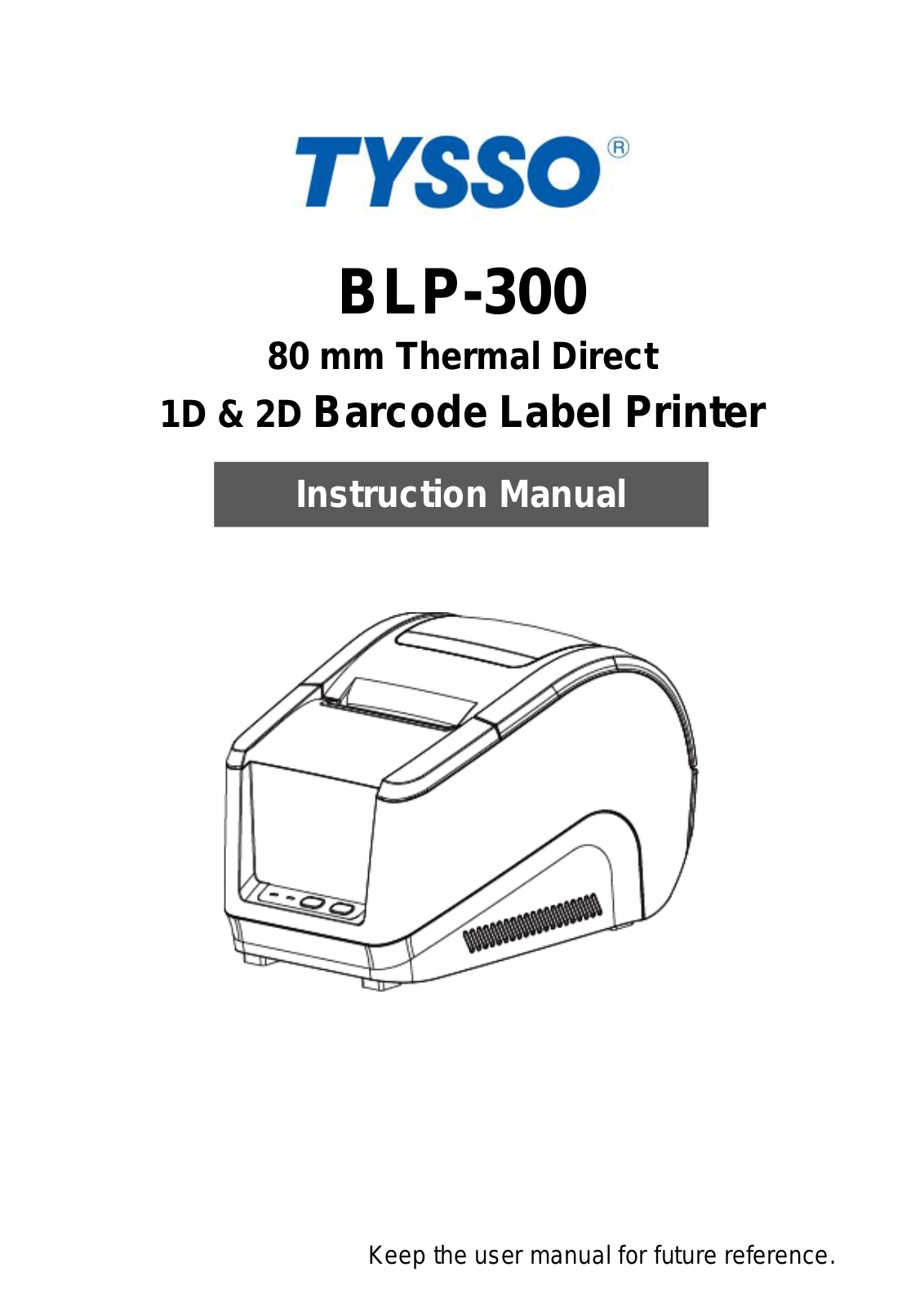 Tysso BLP-300 Instruction Manual