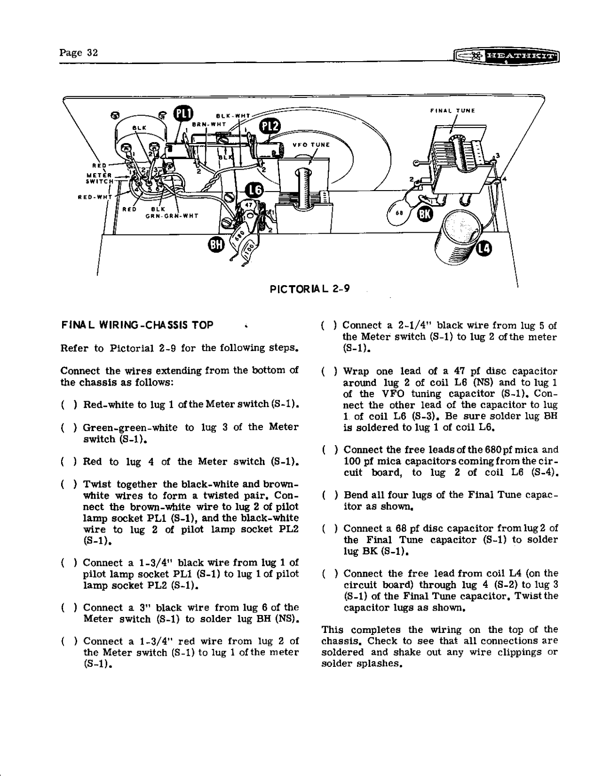 HEATHKIT HW-22a User Manual (PAGE 32)