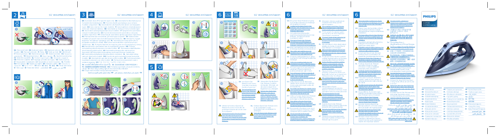 PHILIPS GC4567 User Manual